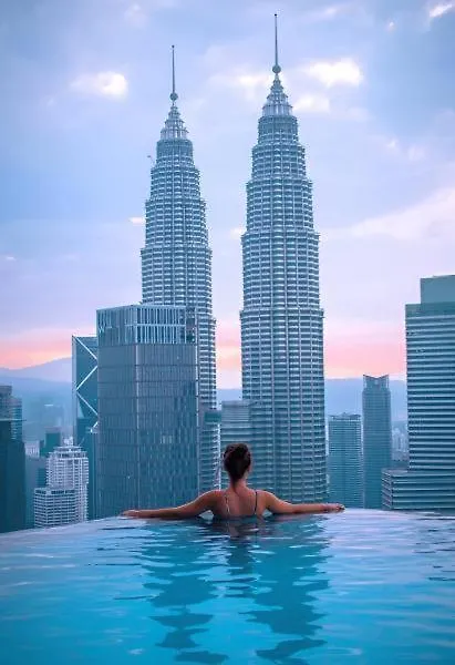 Dreamy Destiny Suites At Infinitum Klcc Pool View Kuala Lumpur Lejlighed